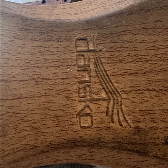 Dansko Sakura Brown Cutout Leather Slingback Block Heel Sandals CLOGS wedges 9.5 - Picture 4 of 11